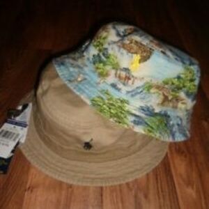 POLO RALPH LAUREN REVERSIBLE BEACH FISHING HAT